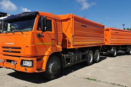 СпецАвтоКам КАМАЗ 689011 самосвал 3-х сторонний 6100мм на 65115-4094-56