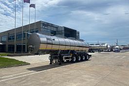 ППЦ-27 BULL  (пищевая, 27 м3, нерж/нерж, 4 отс., система мойки, 4 оси SAF, WABCO)