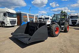 Погрузчик телескопический BOBCAT TL38.70 б/у (2021 г.в., 9958 м*ч) (вилы+ковш 3м3)
